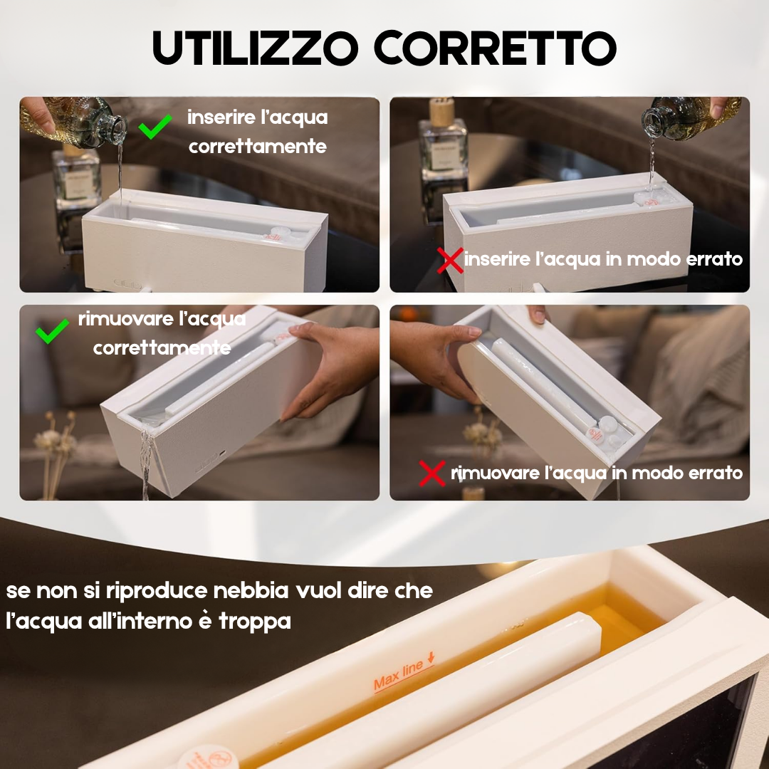 Diffusore di aromi per Rilassarsi e creare Atmosfera